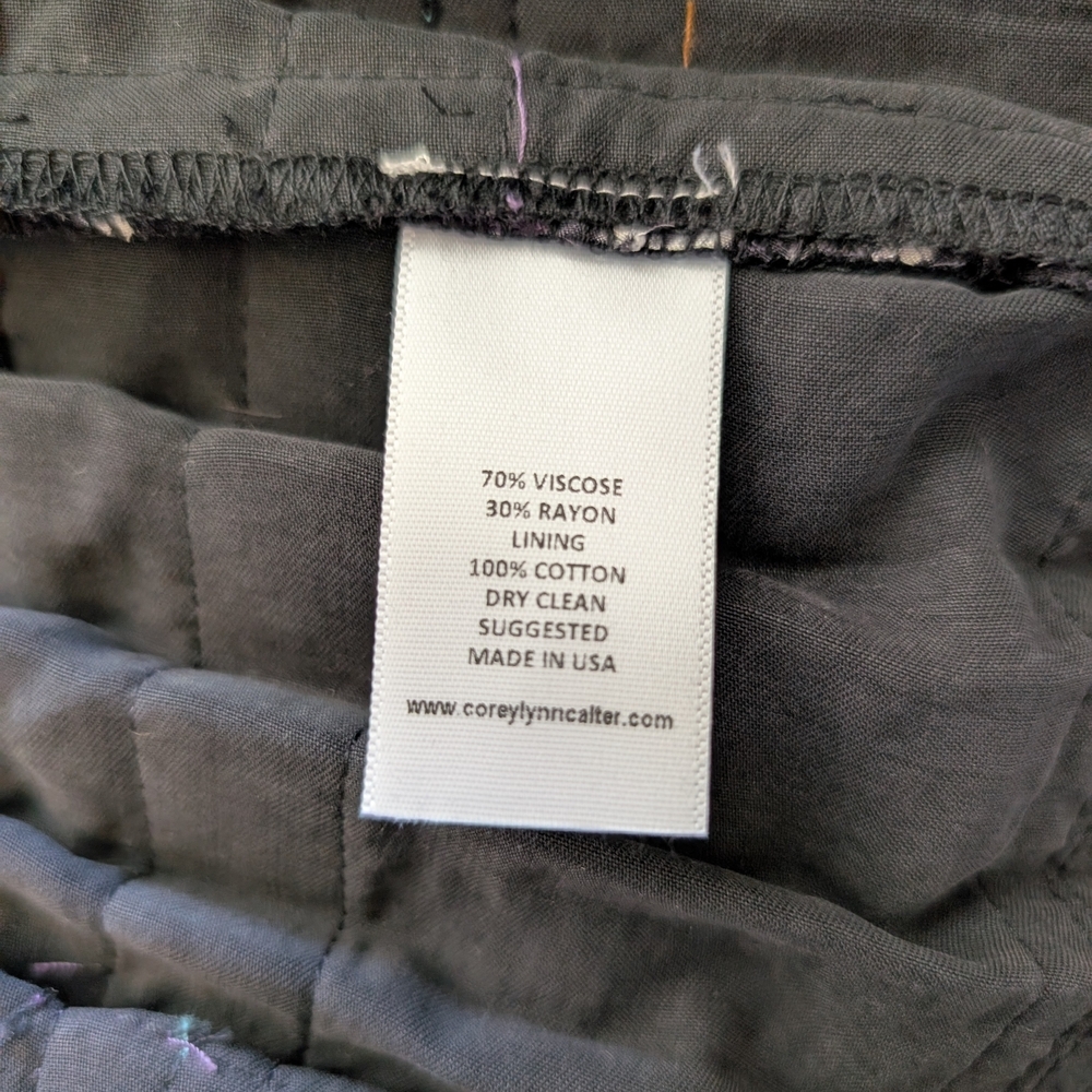 Anthropologie Corey Lynn Calter Womens 6 Valea Skirt Pleated Nordic Bohemian - Picture 6 of 6